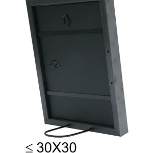 S46DF7 Rama foto în gri cu margine argintie 13x18 cm