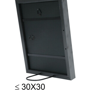 S46DF7 Rama foto în gri cu margine argintie 20x30 cm