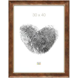 Deknudt S46EA3 Holzrahmen in goldfarbe 30x40 cm