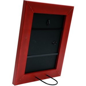 Deknudt S46FF4 Bilderrahmen in rot gemalt 13x13 cm, rot, 13x13 cm