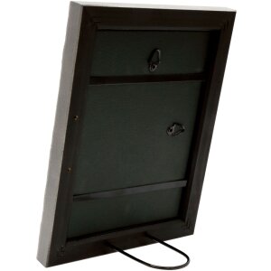 S46HF7 Cadru din lemn gri cu suprafață ondulată 24x30 cm