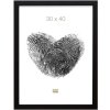 Deknudt S46JH2 Holzrahmen schwarz mit holzfarbigen Rand 15x20 cm