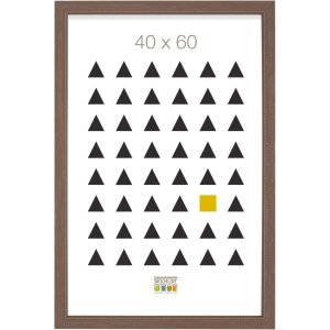 Deknudt S46KF3 Holzrahmen beige mit Perlenbiese 20x25 cm