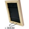 Deknudt Holzrahmen S46LF3 beige Rustikaler Stil 18x24 cm