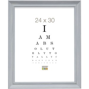 Deknudt S46LF7 Bilderrahmen grau gemalt rustikal 30x40 cm