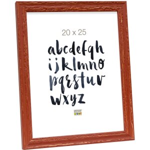 Deknudt S46MF3 Brauner Holzrahmen verwittert 24x30 cm