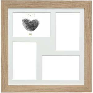 S49BH1 Rama de galerie în culoarea lemnului natural...