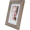 Deknudt S49BH3 Bilderrahmen graue Holzfarbe 15x15 cm 20x20x1,4 cm