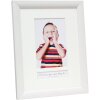 S54SF1 Rama foto cu pictor alb cu compartiment pentru text (cu text în limba franceză) 10x20 cm