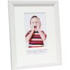 S54SF1 Rama foto cu pictor alb cu compartiment pentru text (cu text olandez) 10x20 cm