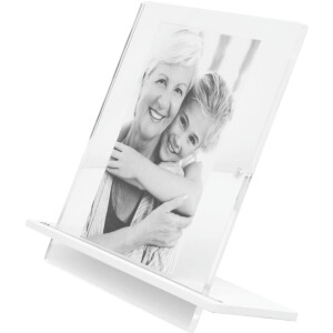 Deknudt S58SD1 Rama foto alb transparent 13x18 cm cu suport