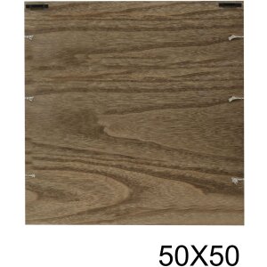 S67TT2 Perete din lemn cu cârlige pentru haine 50x50 cm