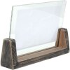 Deknudt S67TZ2 Schwarz gemalter Bildhalter für 1 horizontales Foto 15x20 cm