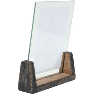 S67TZ2 Suport pictat negru pentru 1 fotografie verticală 13x18 cm