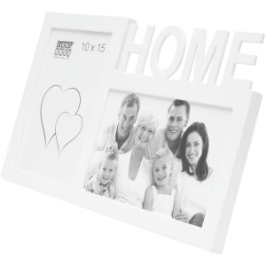 S68NK1 Rama albă pentru 2 fotografii - HOME 10x15 cm