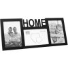 S68NK2 Rama neagră pentru 3 fotografii - HOME 10x15 cm