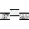 S68RK2 Rama de galerie în negru pentru 3 fotografii 10x15 cm