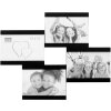 S68RK2 Rama de galerie în negru pentru 4 fotografii 10x15 cm