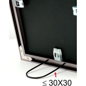 Cadru din aluminiu Deknudt S021D7 gri diferite dimensiuni de la 10x15 la 70x100 cm