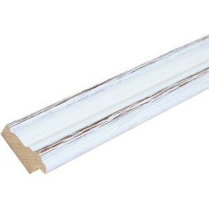 Deknudt S221H3 Galerie din lemn alb 2 sau 3 fotografii...