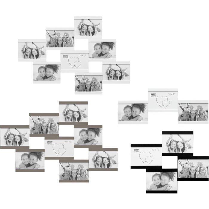 S68R Galerie din lemn 3 până la 8 fotografii 10x15 cm