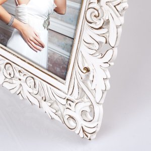 ZEP Portraitrahmen Avery 10x15 cm Barockrahmen Polyharz mit Aufsteller