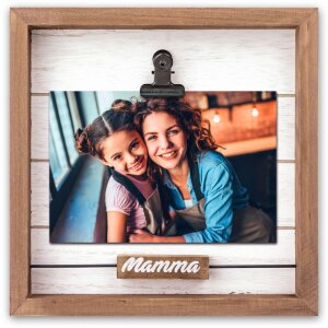 ZEP Camilla Holz-Fotorahmen Mamma 10x15 cm natur, ohne...