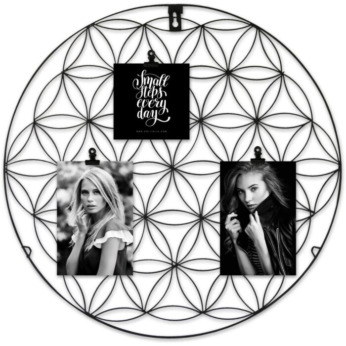 ZEP Galerie foto Jolanda cadru metalic de perete pentru fotografii Ø 50 cm