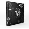 ZEP Album foto Umbria negru 30x30 cm 60 pagini cu separatoare din sticlă