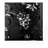 ZEP Album foto Umbria negru 30x30 cm 60 pagini cu separatoare din sticlă