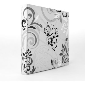 ZEP Fotoalbum Umbria weiß 30x30 cm 60 schwarze Seiten