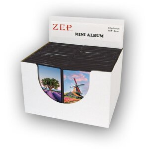 ZEP slip-in album Viaggio 40 fotografii 10x15 cm copertă softcover schimbabilă asortate