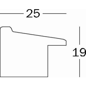 Walther Bilderrahmen Bohemian 50x70 cm nussbaum