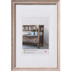 Walther Bench Holzrahmen 10x15 cm braun