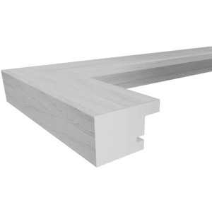 Walther Nizza Holzrahmen 10x15 cm silber