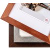 Walther Nizza Holzrahmen 10x15 cm silber