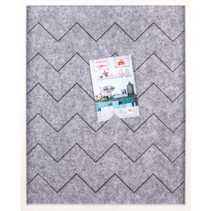 Simpatie bord memo 40x50 cm alb