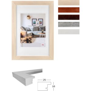 Walther Nizza cadru din lemn profil bloc spălat sticlă...