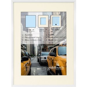 Goldbuch Kunststoffrahmen Puro 30x40 cm weiß