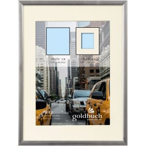 Goldbuch Kunststoffrahmen Puro 18x24 cm silber
