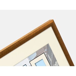 Cadru din plastic Puro 30x30 cm bronz