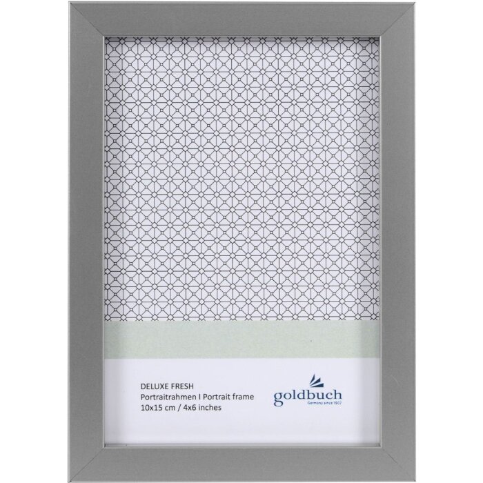 Cadru foto Deluxe 10x15 cm argintiu