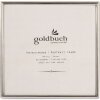 Cadru foto metalic Goldbuch Fine 15x15 cm argintiu lucios