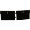 Goldbuch cadru dublu Fine 2 fotografii 10x15 cm argint lucios catifea spate perete