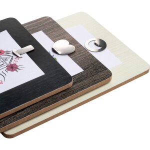 Walther Aimant Fotorahmen für 1 Foto bis 10x15 cm, schwarz, 15,5x21 cm