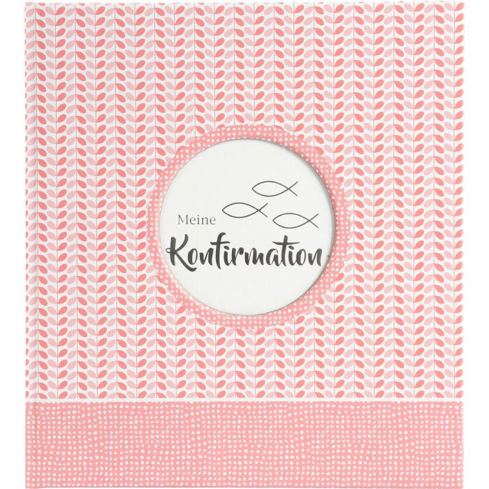 Album de amintiri Goldbuch pentru Confirmare Dominicus koralle 23x25 cm