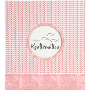 Goldbuch Erinnerungsalbum Konfirmation Dominicus koralle...