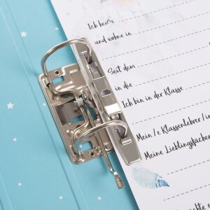 Schulzeitsammelordner A4 Traumfänger 5 cm Rücken 2-Ring Hebelmechanik