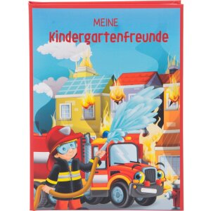 Goldbuch Freundebuch Feuerwehrfreunde 15x21 cm...