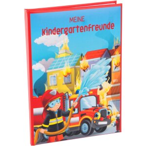 Goldbuch Freundebuch Feuerwehrfreunde 15x21 cm...